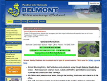 Tablet Screenshot of belmont.pueblocityschools.us