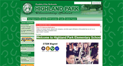 Desktop Screenshot of highlandpark.pueblocityschools.us