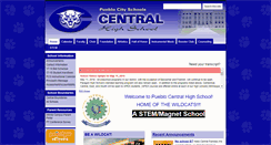 Desktop Screenshot of central.pueblocityschools.us