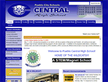 Tablet Screenshot of central.pueblocityschools.us